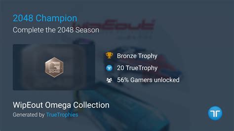 Unlocking All Trophies in Wipeout Omega Collection
